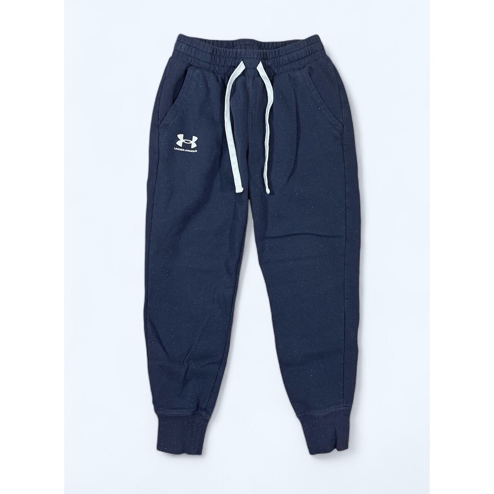 Under Armour Rival Fleece Lined Jogger Blue WOMEN SMALL